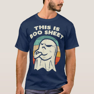 Dit is BOB-vel Ghost Retro Halloween 2022 Gift T-shirt