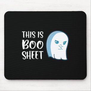 Dit is boekenblad leuk Halloween Gezegden Muismat