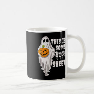 Dit is Boo Sheet Ghost Retro Halloween Costume Me Koffiemok