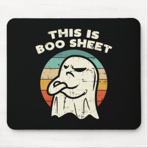 Dit is Boo Sheet Ghost Retro Halloween Costume Me Muismat