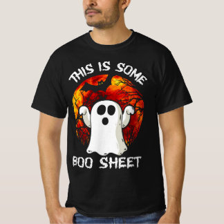 Dit is Boo Sheet Ghost Retro Halloween Costume Me T-shirt