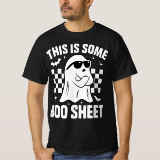 Dit is Boo Sheet Ghost Retro Halloween Costume Me T-shirt