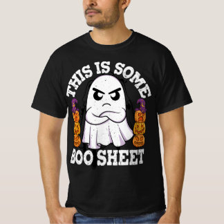 Dit is Boo Sheet Ghost Retro Halloween Costume Me T-shirt