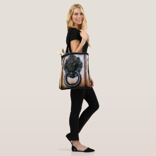 Dit is Campbell CA, historische Ansley House Knock Tote Bag