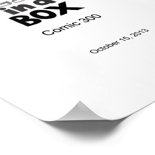 DIT IS COMIC 300 - Poster (Hoek)