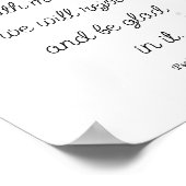 Dit is de dag die de Heer Hath heeft gemaakt Poster (Hoek)