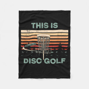 Dit is de Diskgolf Golf-schijf voor buitengebruik Fleece Deken