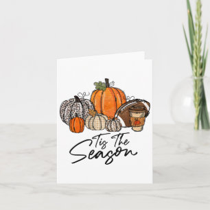 Dit is de Herfst Thanksgivin, die het verzegeltje  Kaart