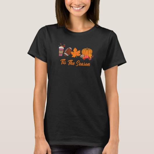 Dit is de Herfst Thanksgivin, die het verzegeltje T-shirt (Voorkant)