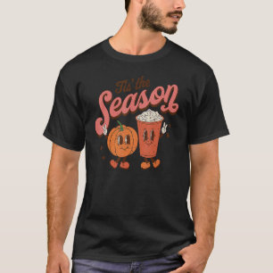 Dit is de Herfst Vibes Autumn Re van de Seizoenpom T-shirt