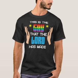 Dit is de homo die de Heer LGBT heeft gemaakt T-shirt