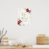 Dit is de reden om te trouwen poster (Keuken)