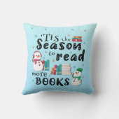 ’Dit is de reden voor meer boeken Kussen (Achterkant)