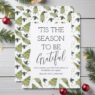 'Dit is de reden waarom we dankbaar zijn voor zake Notitiekaartje