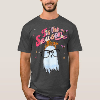 Dit is de Season Pumpkin Boo 60s 70s Hippie Halowe T-shirt