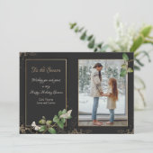 Dit is de Seizoensfotofeestelijke kaartje (Staand voorkant)