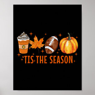 Dit is de Seizoenspompoenpompoen, latte Halloween Poster