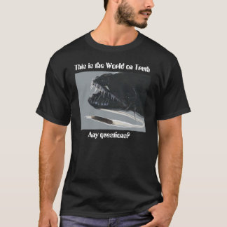 Dit is de wereld van de waarheid t-shirt