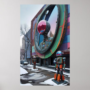 Dit is de wereld van een robot - Ken Gage Art Poster