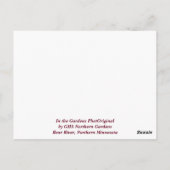 "Dit is de wintervakantie Briefkaart (Achterkant)