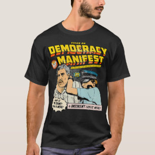 Dit is democratie manifest-succulent t-shirt