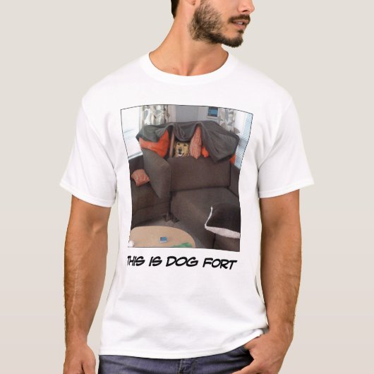 Dit is Dog fort T-shirt (Voorkant)