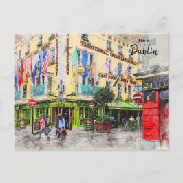 Dit is Dublin-Ierland Briefkaart