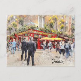 Dit is Dublin-Ierland Briefkaart