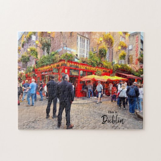 Dit is Dublin-Ierland Legpuzzel (Horizontaal)