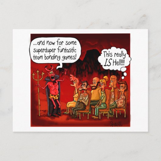 DIT IS ECHT EEN HELL FUNNEMENT GIFT BRIEFKAART (Voorkant)