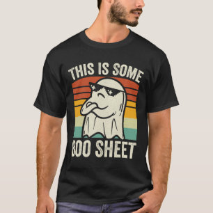 Dit is een aantal Boo Sheet Fun Halloween Ghost Ki T-shirt
