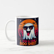 Dit is een aantal Boo Sheet Grappige Halloween Gho