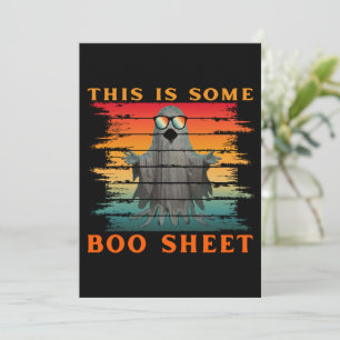 Dit is een beetje boe-blad een grappige halloween  kaart