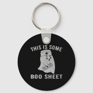 Dit is een boekenblad geest Fun Halloween Nur Sleutelhanger