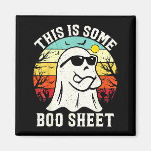 Dit Is Een Boo Blad Geest Retro Halloween Grappig Magneet