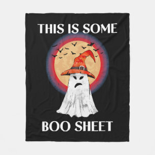 Dit Is Een Boo Blad Halloween Geest Grappig Fleece Deken