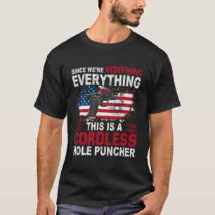 Dit is een draadloze gat puncher - we herdefiniëre t-shirt