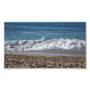 Dit is een foto van mijn favoriet strand tot afdruk