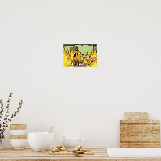 Dit is een fragment poster (Keuken)