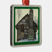 Dit is een geschenk om eenvoudig te zijn / vrolijk metalen ornament (Rechts)