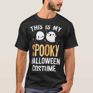 Dit is een griezelige Halloween kostuum Kawaii Spo T-shirt