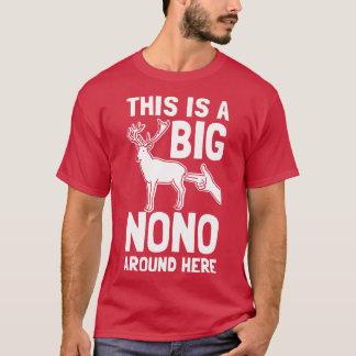 Dit is een grote nono hier. t-shirt