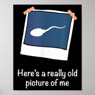 Dit is een heel oud Afbeelding van mij... grappige Poster
