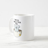 Dit is een Koala-tea Pun Funny Koala Pun Koffiemok (Voorkant links)