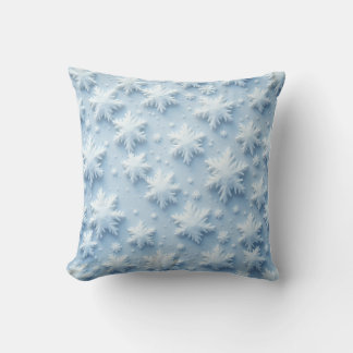 Dit is een kussenkussen voor sneeuw. kussen
