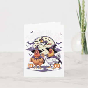 Dit is een laken grappige Halloween Ghost Retro Kaart