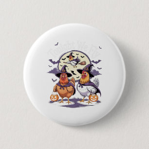 Dit is een laken grappige Halloween Ghost Retro Ronde Button 5,7 Cm