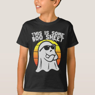 Dit is een laken Halloween kostuum Mannen vrouwen T-shirt