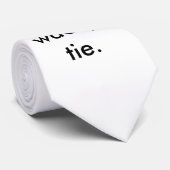 Dit is een maf stropdas. stropdas (Opgerold)