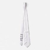 Dit is een maf stropdas. stropdas (Achterkant)